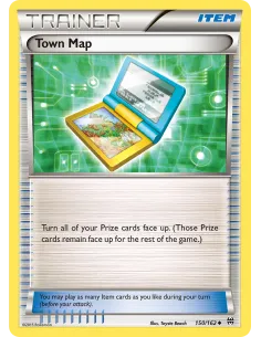 Town Map - Reverse Holo