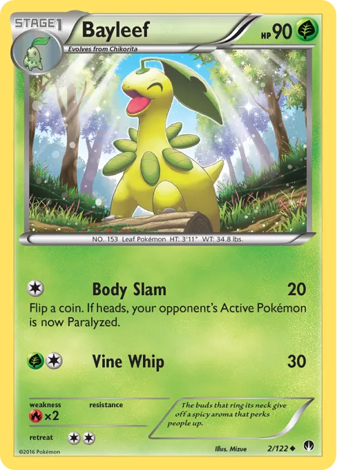 Bayleef - Reverse Holo