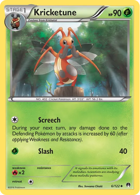 Kricketune - Reverse Holo