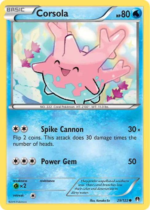 Corsola - Reverse Holo