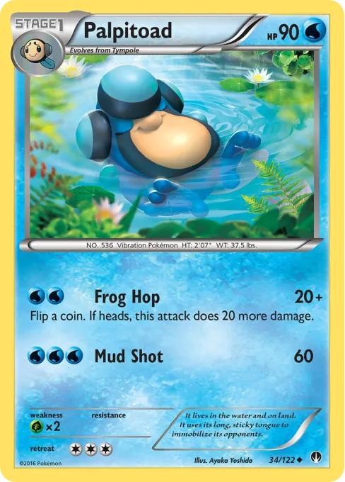 Palpitoad - Reverse Holo