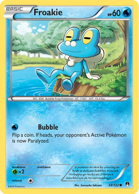 Froakie - Reverse Holo