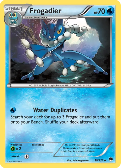 Frogadier - Reverse Holo