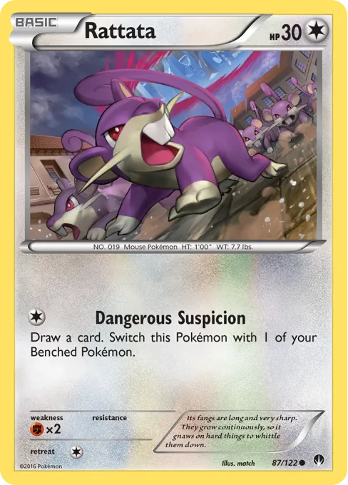 Rattata - Reverse Holo