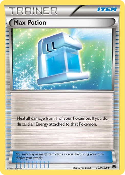 Max Potion - Reverse Holo