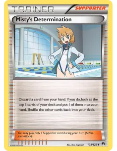 Misty's Determination - Reverse Holo