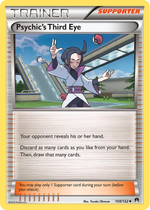 Psychic's Third Eye - Reverse Holo