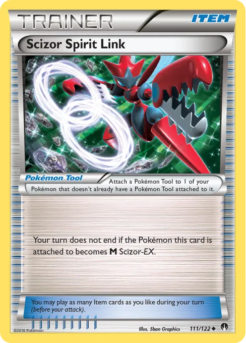 Scizor Spirit Link - Reverse Holo