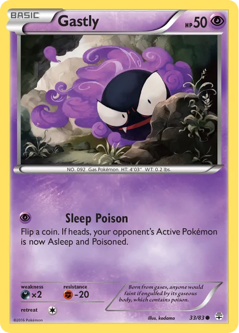 Gastly - Reverse Holo