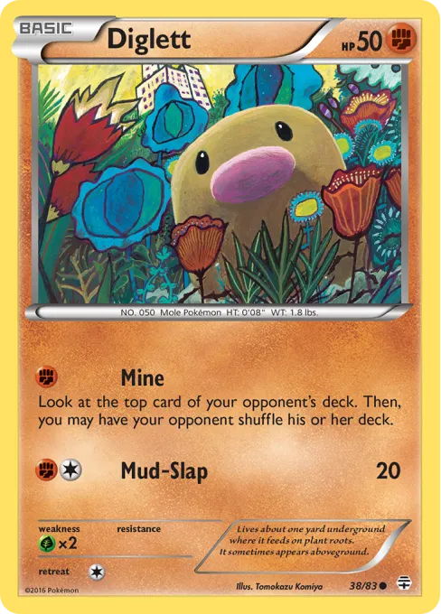Diglett - Reverse Holo
