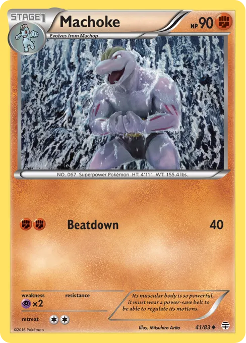 Machoke - Reverse Holo