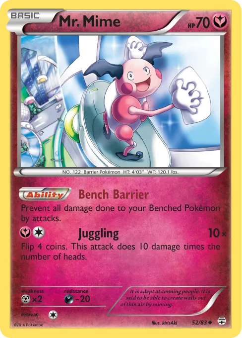 Mr. Mime - Reverse Holo