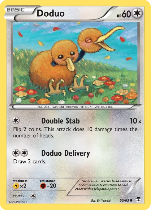Doduo - Reverse Holo