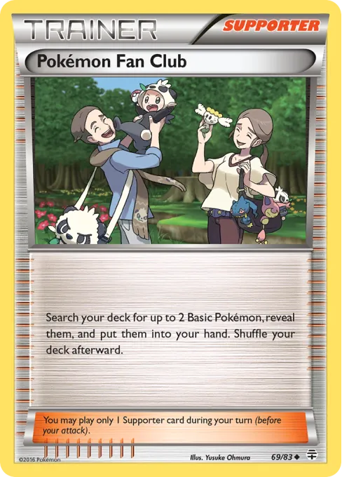 Pokémon Fan Club - Reverse Holo