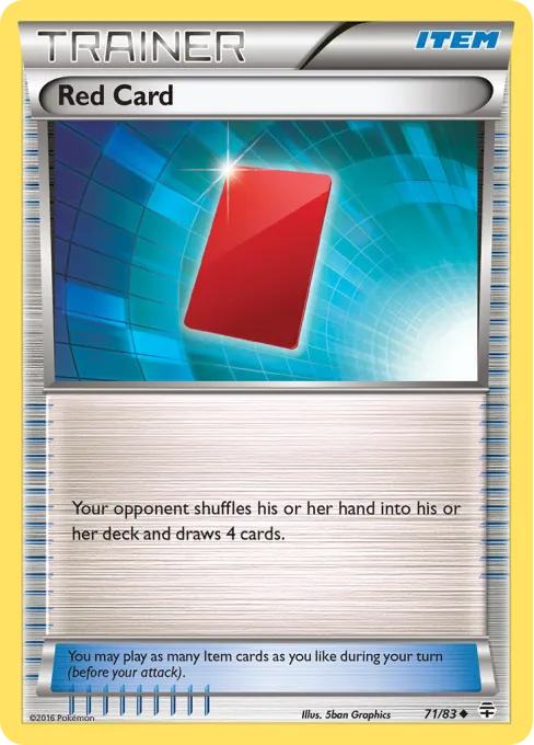 Red Card - Reverse Holo