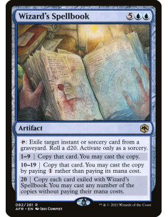 Wizard's Spellbook - Foil