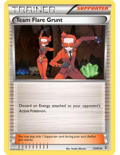 Team Flare Grunt - Reverse Holo