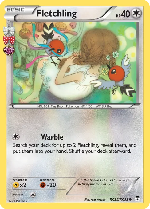 Fletchling - Reverse Holo