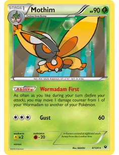 Mothim - Reverse Holo