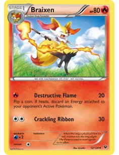 Braixen - Reverse Holo