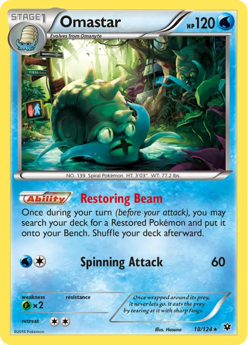 Omastar - Reverse Holo