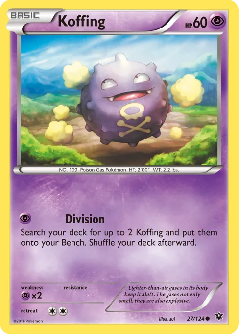 Koffing - Reverse Holo