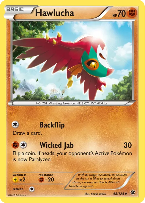 Hawlucha - Reverse Holo