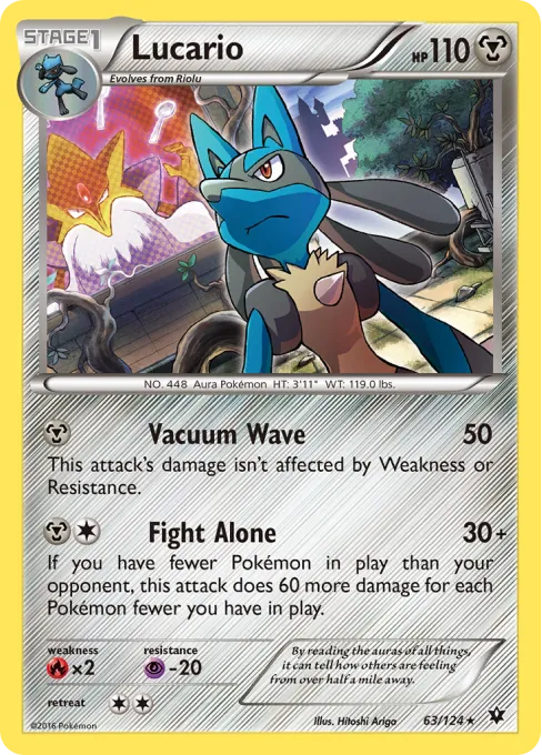 Lucario - Reverse Holo