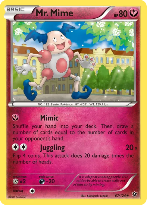 Mr. Mime - Reverse Holo