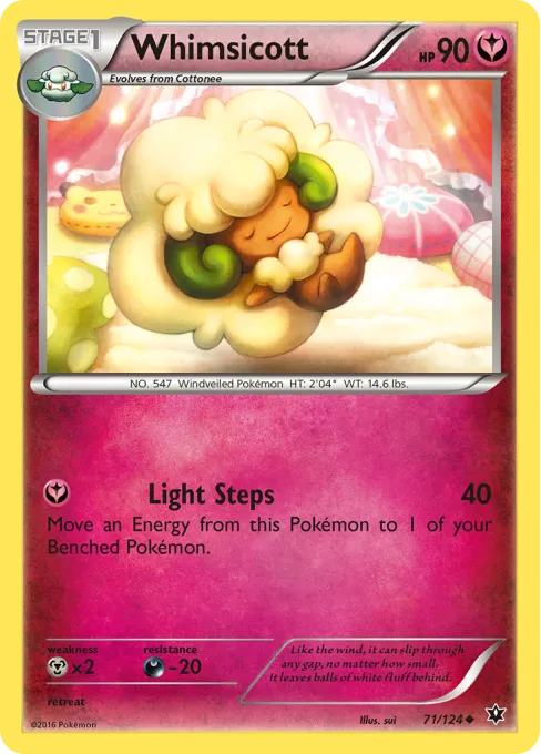 Whimsicott - Reverse Holo