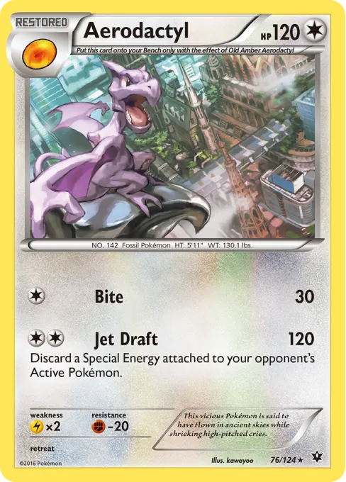 Aerodactyl - Reverse Holo