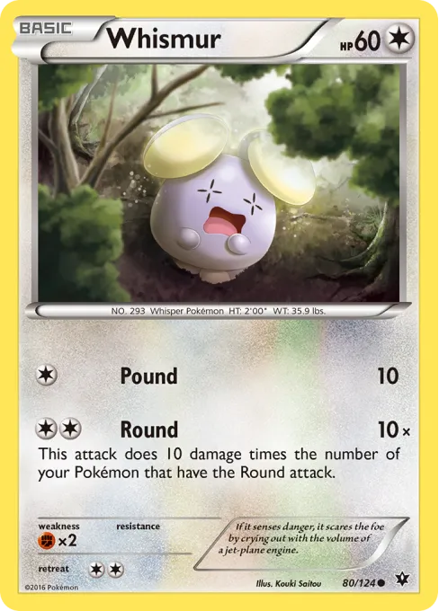 Whismur - Reverse Holo