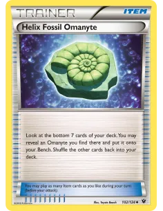 Helix Fossil Omanyte - Reverse Holo