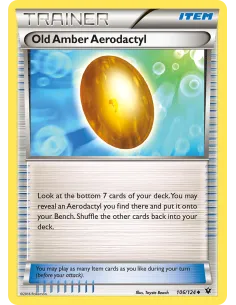 Old Amber Aerodactyl - Reverse Holo