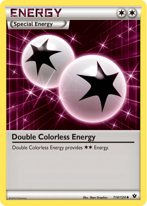 Double Colorless Energy - Reverse Holo