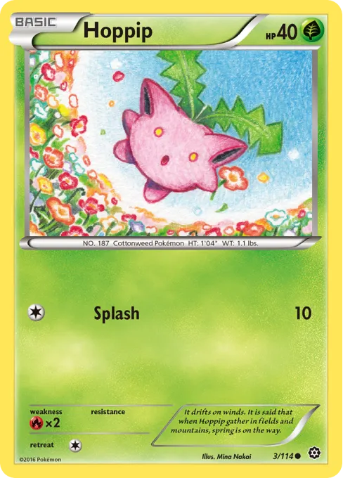 Hoppip - Reverse Holo