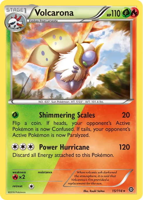 Volcarona - Reverse Holo