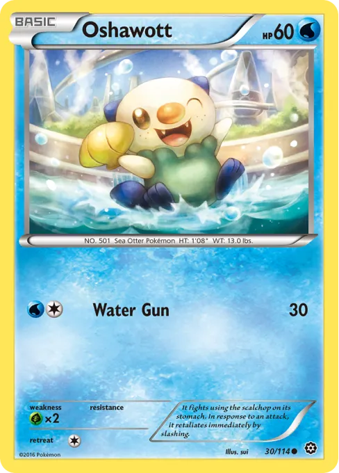 Oshawott - Reverse Holo