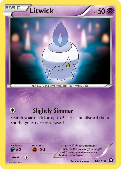 Litwick - Reverse Holo