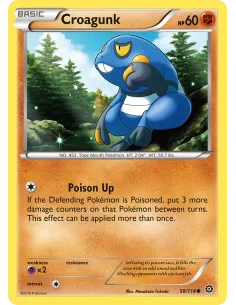 Croagunk - Reverse Holo