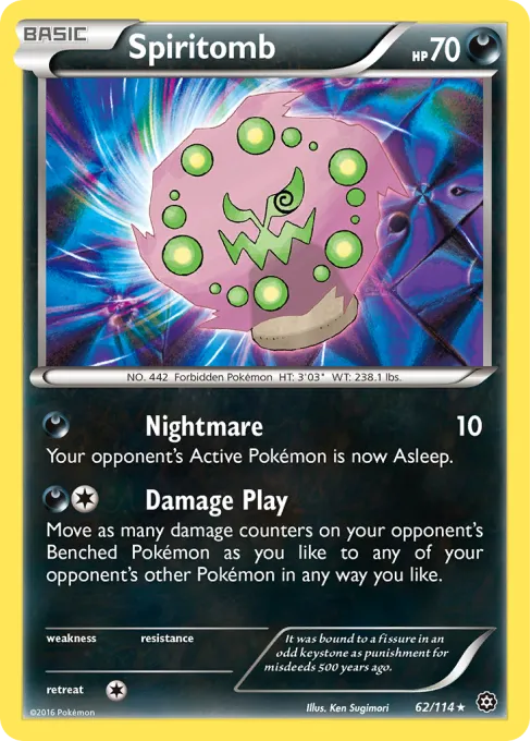 Spiritomb - Reverse Holo