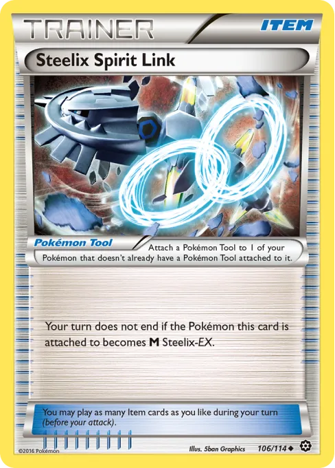 Steelix Spirit Link - Reverse Holo