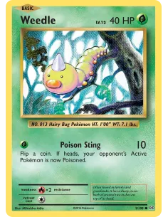 Weedle - Reverse Holo