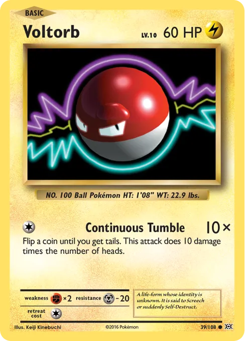 Voltorb - Reverse Holo