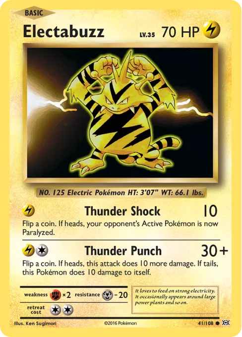 Electabuzz - Reverse Holo