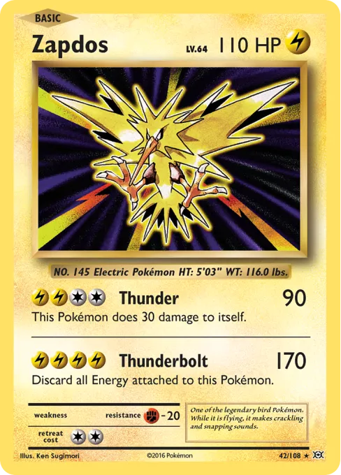 Zapdos - Reverse Holo