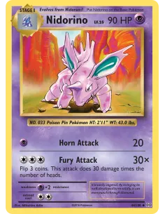 Nidorino - Reverse Holo