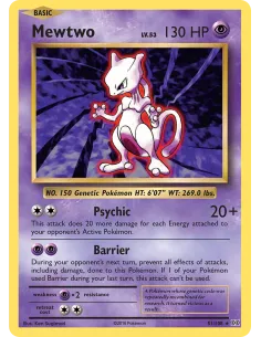 Mewtwo - Reverse Holo
