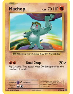Machop - Reverse Holo