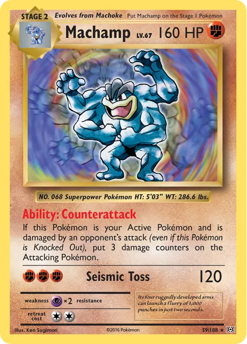 Machamp - Reverse Holo